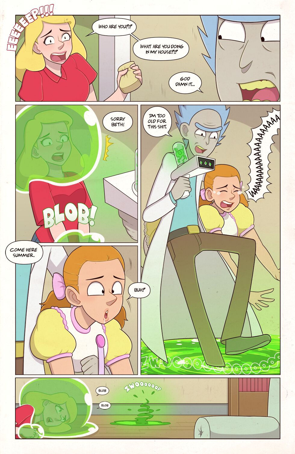 Page 40 - Rick And Morty - Adventures From Dimension A24L
